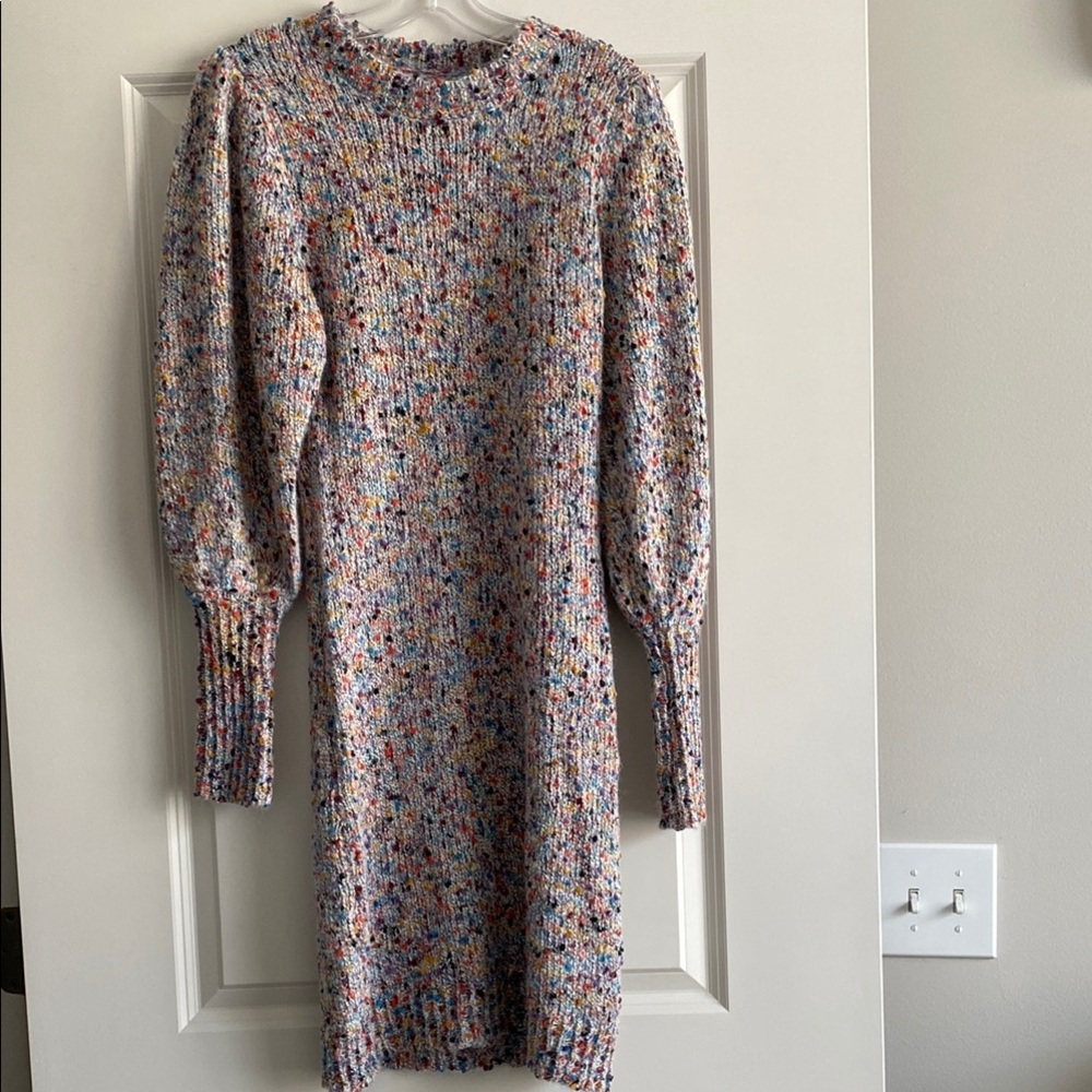 Vici Multicolor Knit Sweater Dress - NWT